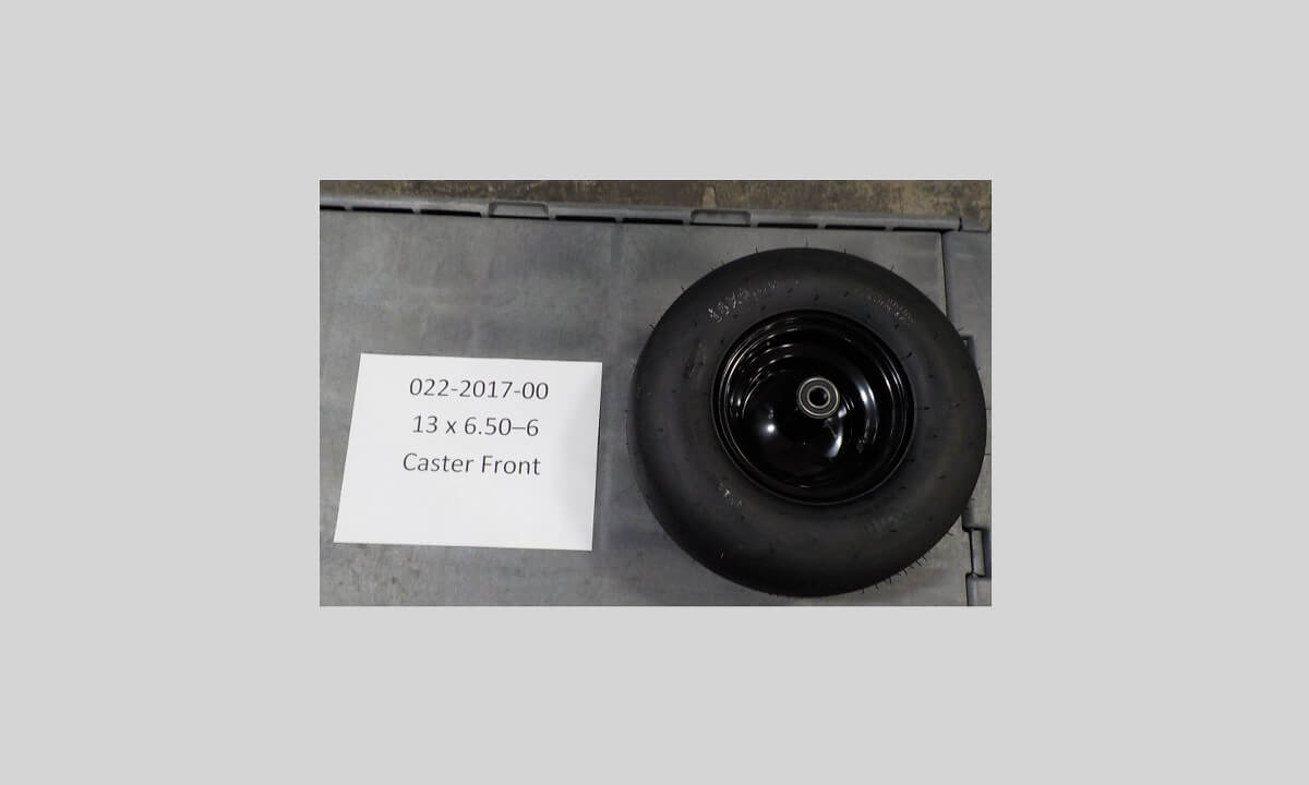 13x6.50-6 Caster Front