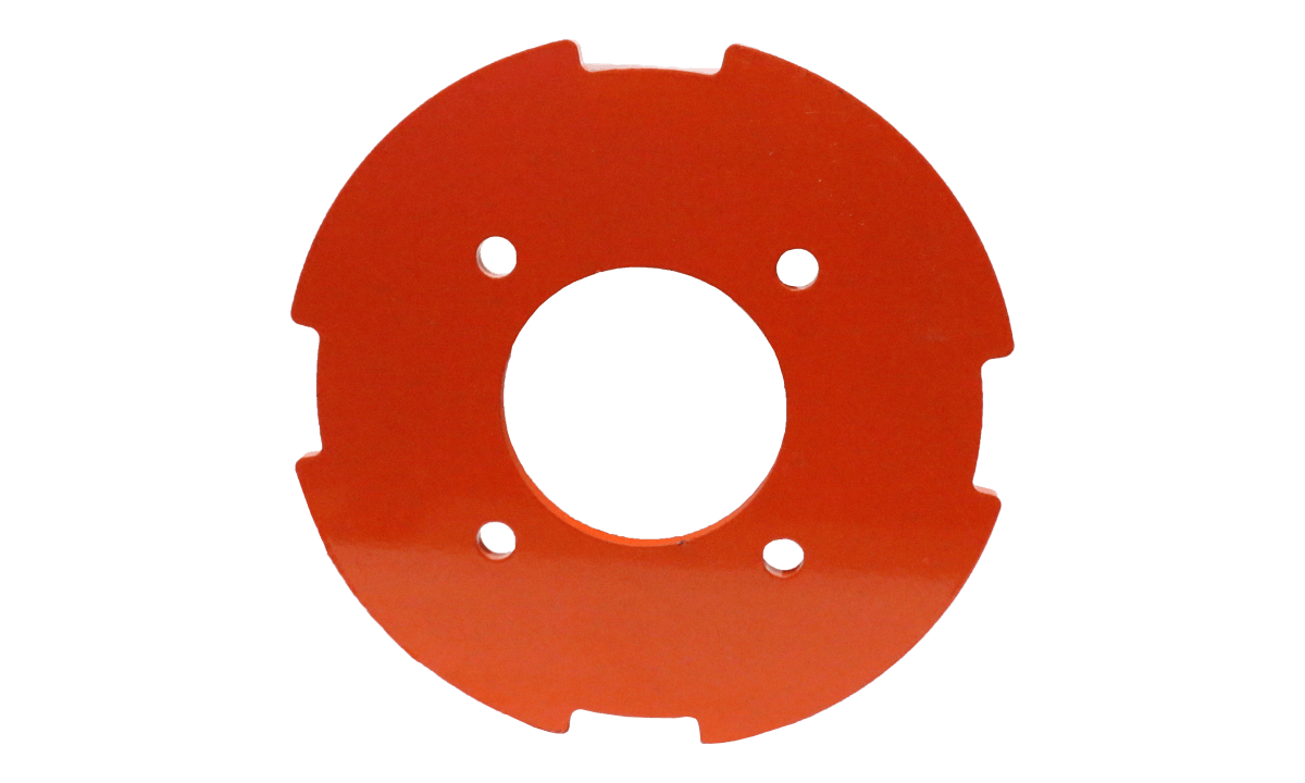 Deck Spindle Support Plate 60\"--Orange
