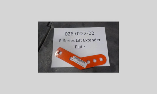 R-Series Lift Extender Plate--Orange