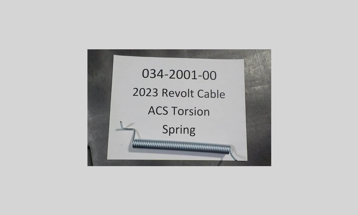 2023 Revolt Cable ACS Torsion Spring