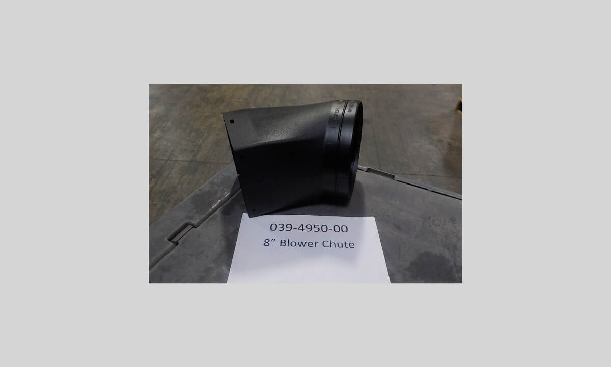8" Blower Chute