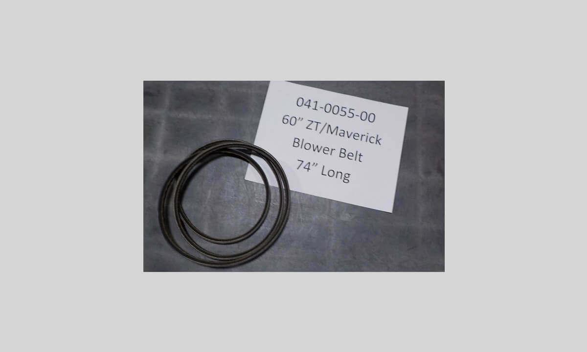 60"ZT/Maverick Blower Belt - 74" Long