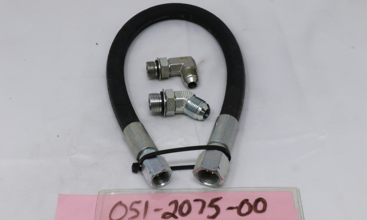 24" Hose Assy w/Adaptors-60" D