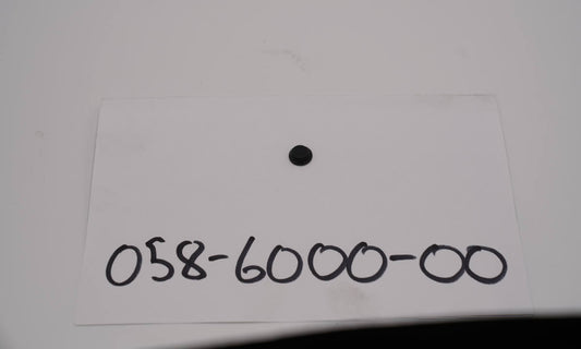 Black, Round Stick-On Rubber