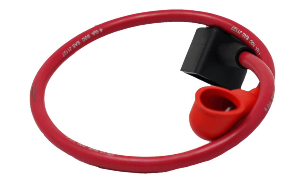 24 Red Battery Cable