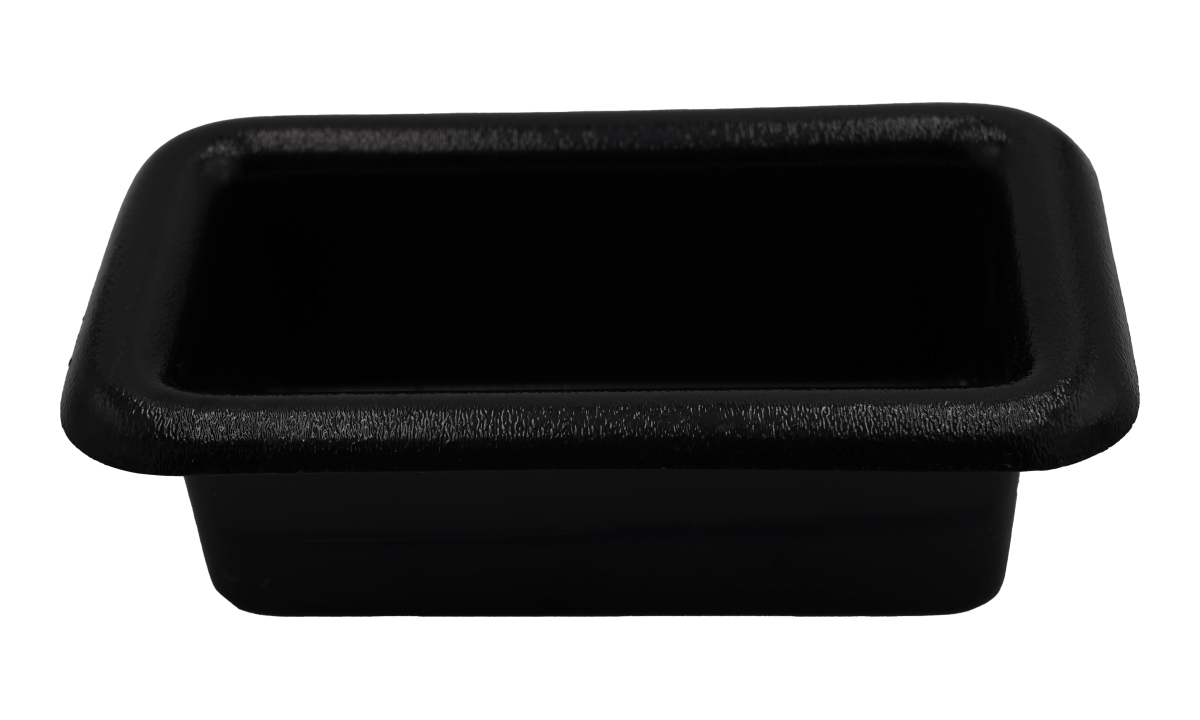 Black Plastic Tray for Seat