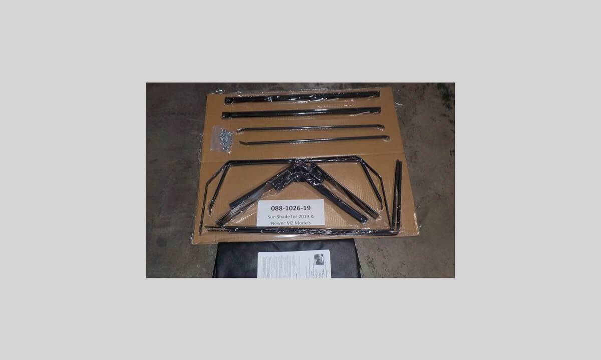 Sun Shade for 2019 & Newer MZ Models