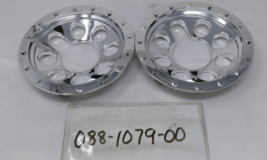 6" Wheel Cover -  Front - Pair