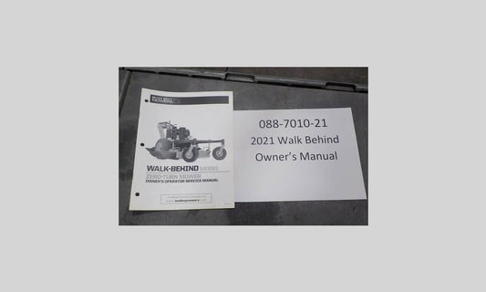 2021 Walk Behind Owner's Manual