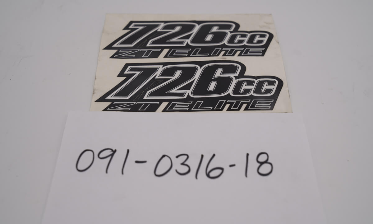 2018 ZT Elite 726cc Back Plate Cluster