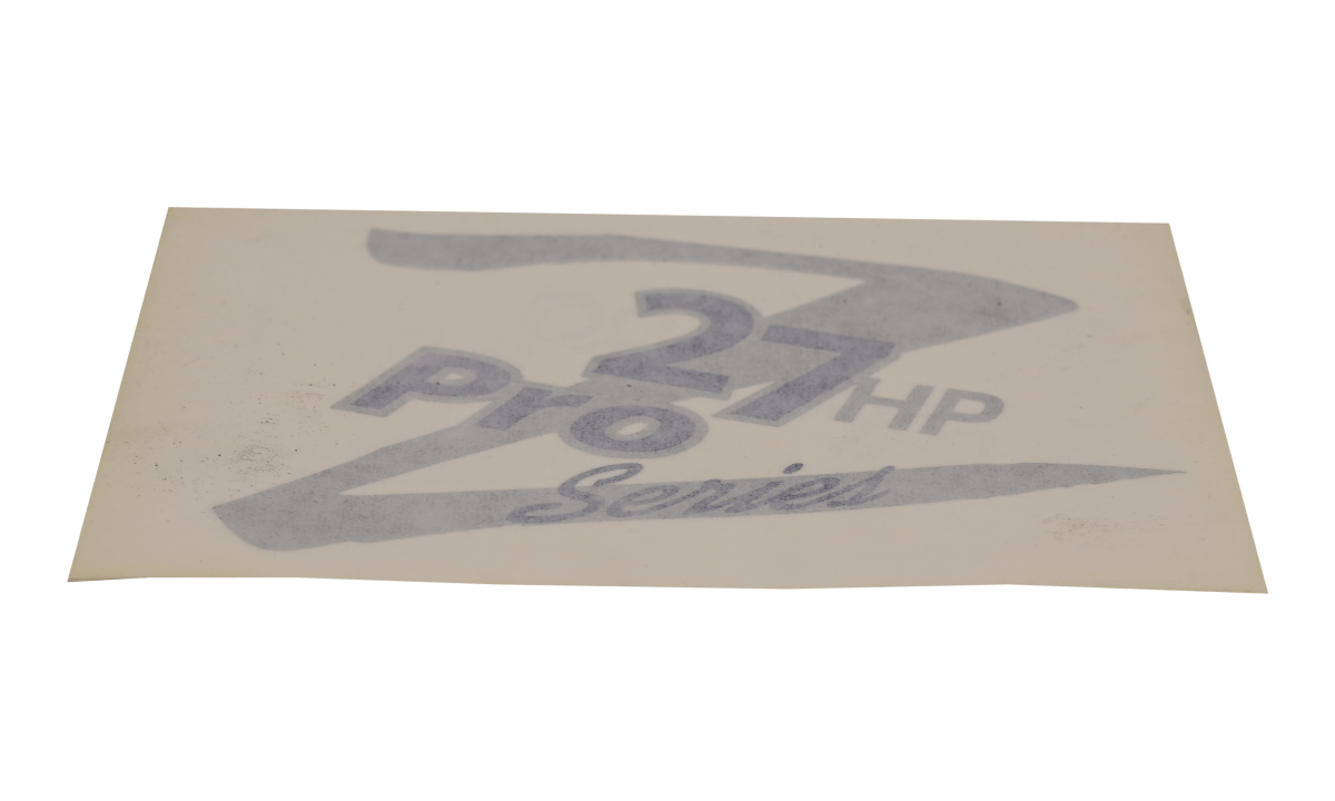 27hp Z-Pro Series Decal
