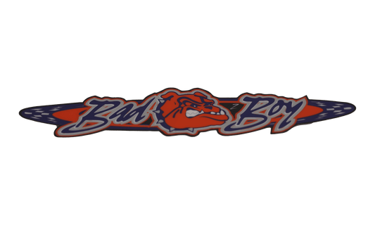 Lexan Bad Boy Logo Decal - ZT