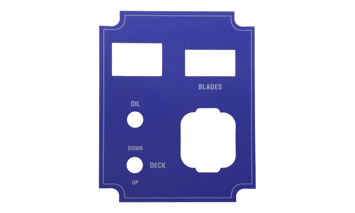 Control Panel Decal - 2006 Pup