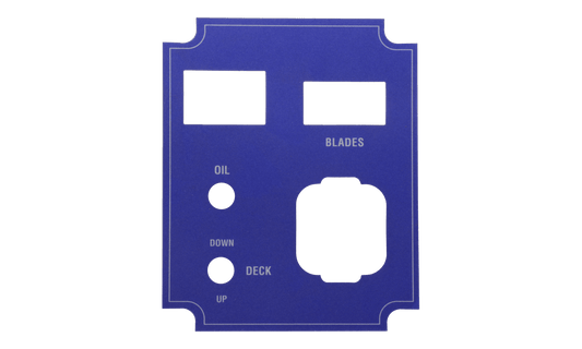 Control Panel Decal - 2006 Pup