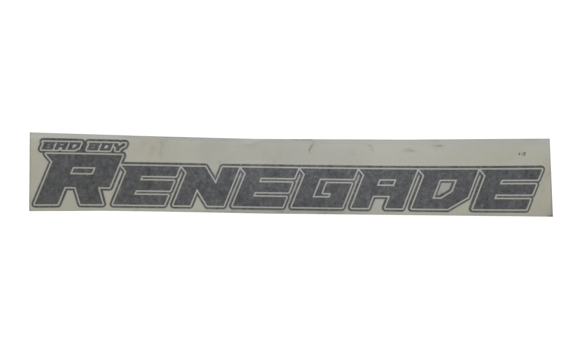 2019 Renegade Cooler Cover Decal