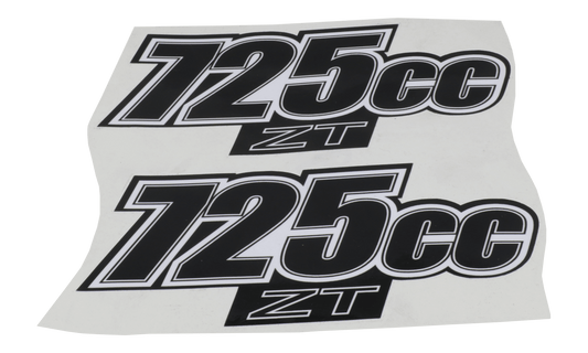 725CC ZT decal