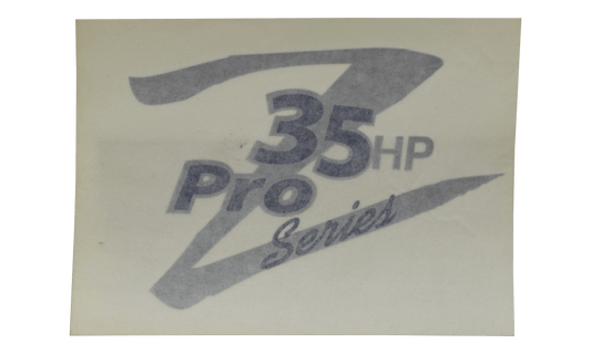 35hp Z Pro-Series Decal