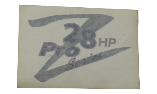 Z28 Mini Decal - Hood - Diesel