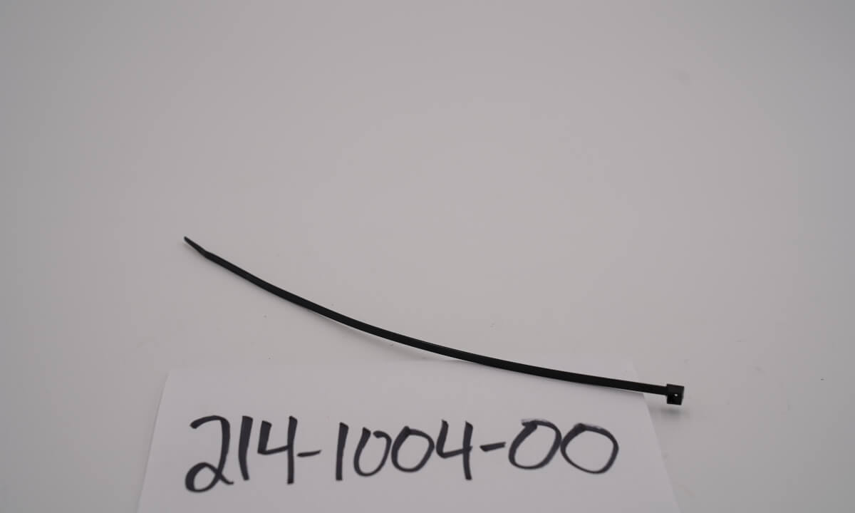 12 Black Plastic Tie