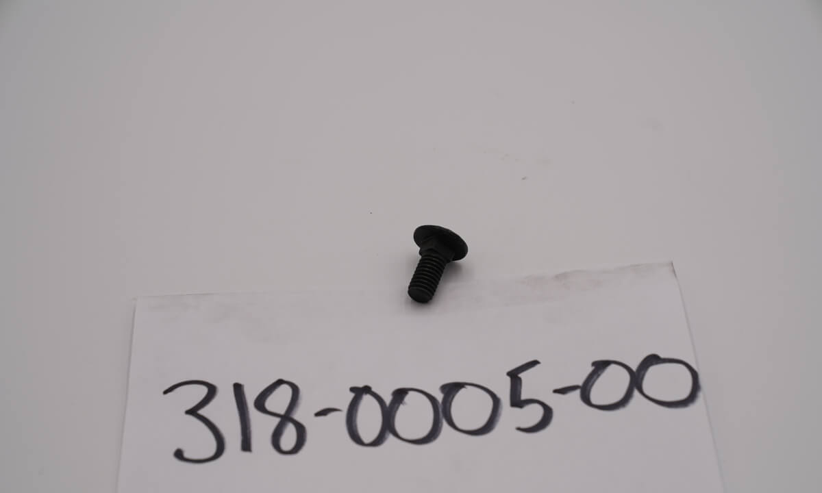 7/16x1 Gr2 Carriage Bolt-Black