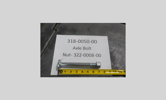 Axle Bolt - Nut for 322-0008-00