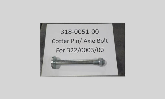 Cotter Pin / Axle Bolt for 322-0003-00
