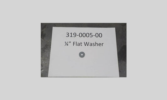 1/4" Flat Washer