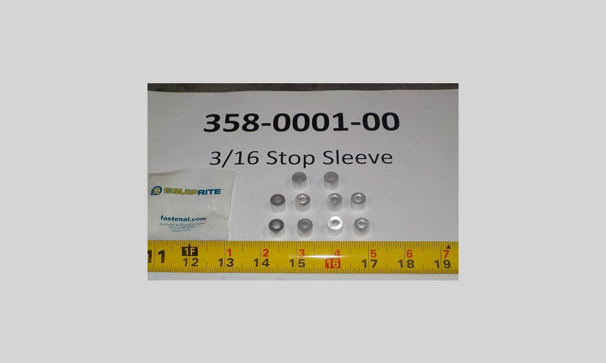 3/16 Stop Sleeve