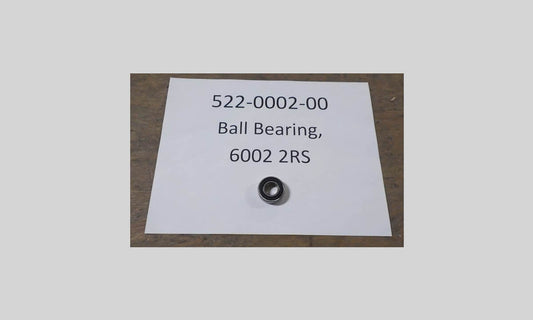 Ball Bearing, 6002 2RS
