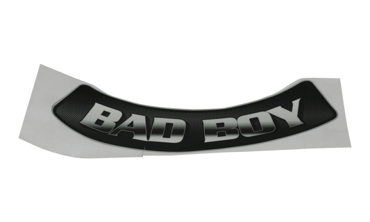 BAD BOY Lettering Decal (right side of mower)
