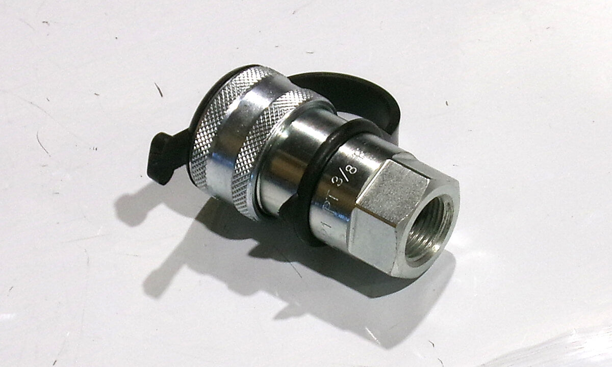 3/8 COUPLER (F)